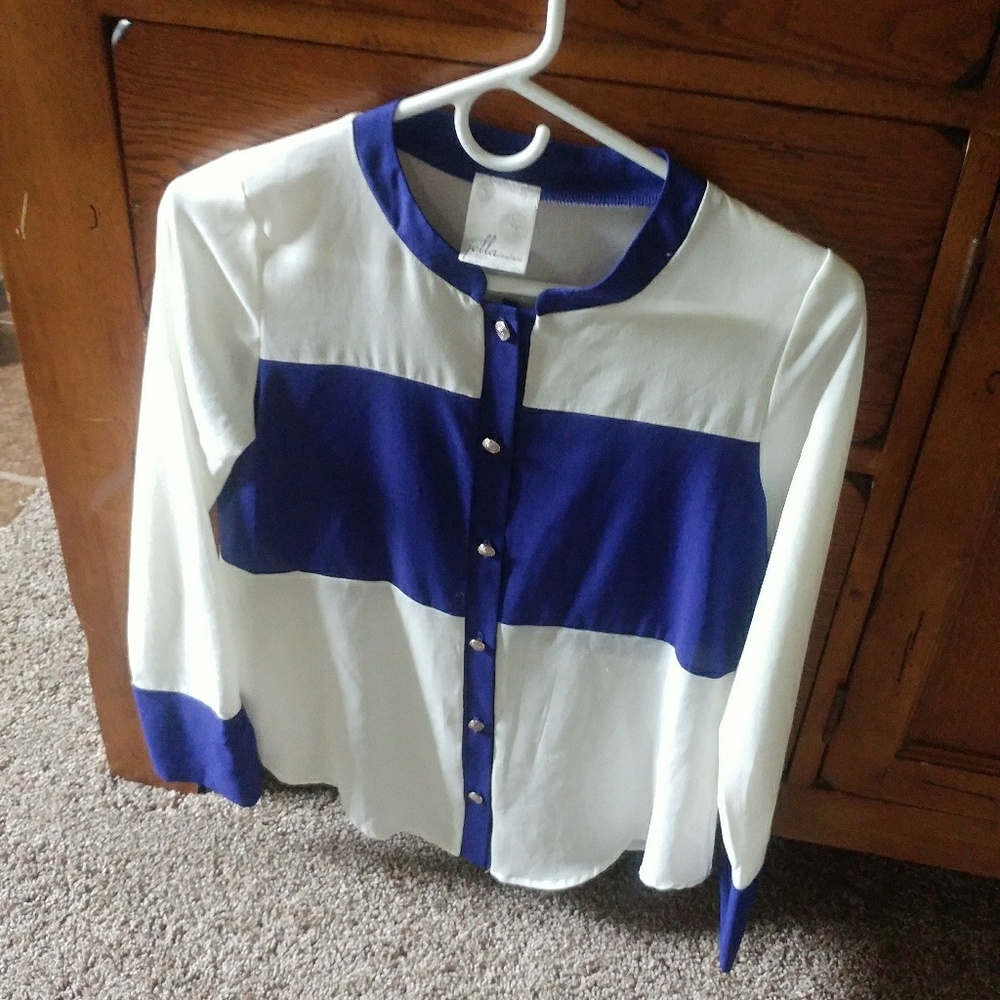 { Jella Couture } Royal Blouse